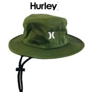 Hurley Olive Green High Trail Boonie / Bucket Hat L/xl